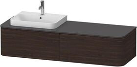 Duravit WTU HAPPY D.2 PLUS 1600x550mm 2 Au WT li NB geb o ES