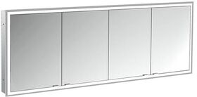 Emco LED-Lichtsp.schr. PRIME FACELIFT UP 1800x730mm 4-türig aluminium/spiegel EMCO