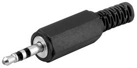Klinkenstecker - 2,5 mm - stereo, Klinke2,5mmStecker(3-Pin,stereo)- VPE: 10