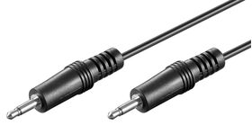 Audio Verbindungskabel AUX, 3,5 mm Mono, 1.5m- VPE: 1
