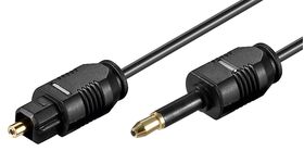 Toslink-auf-Mini-Toslink-Kabel, 2m- VPE: 1