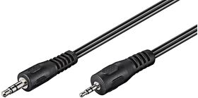 Audio Adapterkabel AUX, 3,5 mm zu 2,5 mm Stereo, 2m- VPE: 1