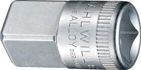 Vergrößerungsstück 432 Antr.3/8 Zoll Abtrieb 1/2 Zoll L.35mm STAHLWILLE