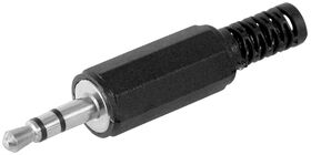 Klinkenstecker - 3,5 mm - stereo, Klinke3,5mmStecker(3-Pin,stereo)- VPE: 10