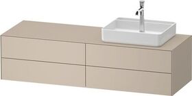 Duravit Waschtischunterbau WHITE TULIP 1600x408x550mm ta sdm o ES
