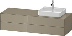 Duravit Waschtischunterbau WHITE TULIP 1600x408x550mm Steingr hgl o ES