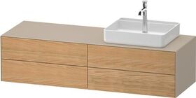 Duravit Waschtischunterbau WHITE TULIP 1600x408x550mm Ei na mass / ta sdm o ES