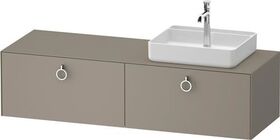 Duravit Waschtischunterbau WHITE TULIP 1600x408x550mm Steingr sdm o ES