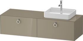 Duravit Waschtischunterbau WHITE TULIP 1600x408x550mm Steingr hgl o ES