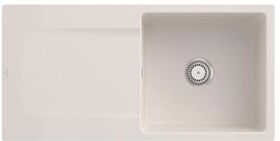 V&B Einbauspüle SILUET 60 FLAT 980x490mm Handbet. crema
