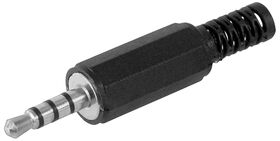 Klinkenstecker - 3,5 mm - stereo- VPE: 10