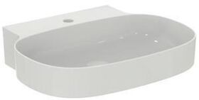 IDS Waschtisch LINDA-X o ÜL 1 HL 600x500mm weiß mit Ideal Plus IDEAL STANDARD