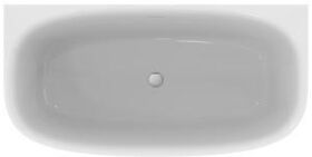 IDS D-Form-Badewanne DEA für Wandanbindung, 1500x750mm weiß IDEAL STANDARD