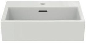 IDS Halbeinbau-Waschtisch EXTRA m ÜL 1 Hahnloch 500x420x150mm weiß I+ IDEAL STANDARD