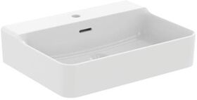 IDS Waschtisch CONCA m ÜL 1 HL geschli 600x450mm seidenweiß IDEAL STANDARD