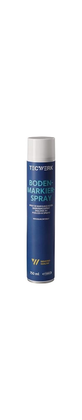 Bodenmarkierspray 750ml weiß Spraydose TECWERK