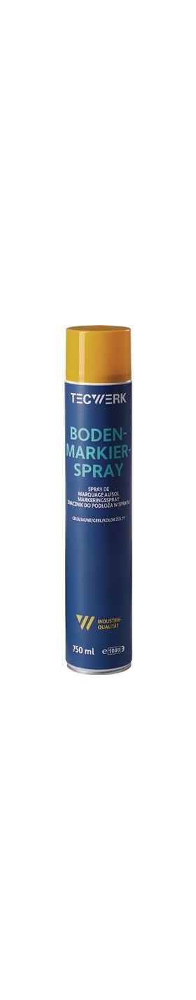 Bodenmarkierspray 750ml gelb Spraydose TECWERK