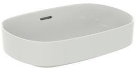 IDS Aufsatzwaschtisch LINDA-X m ÜL o HL 550x380mm seidenweiß IDEAL STANDARD