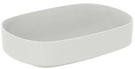 IDS Aufsatzwaschtisch LINDA-X o ÜL o HL 550x380mm seidenweiß IDEAL STANDARD