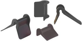 Kantenschutzwinkel Maße 64x90x55x45mm PE schwarz TRANSPAK