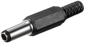 DC-Stecker mit Knickschutz- VPE: 10