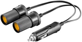 KFZ/Auto Zigarettenanzünder Y-Verteiler, 12 V, 0,2 m, 0.2m- VPE: 1
