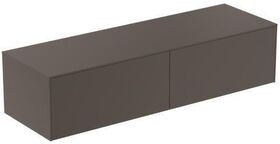 IDS Schubladenfront CONCA rechts für WTU, 780x356mm anthrazit matt IDEAL STANDARD