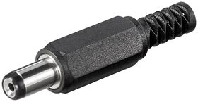 DC-Stecker mit Knickschutz- VPE: 10
