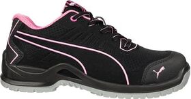 Damensicherheitsschuh Fuse TC Pink Wns Low Größe 40 schwarz/pink S1P SRC ESD EN ISO 20345 Mikrofaser/Mesh PUMA
