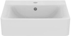 IDS Waschtisch CONNECT CUBE m ÜL 500mm weiß IDEAL STANDARD