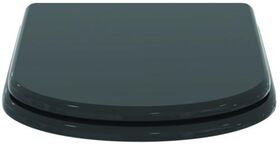 IDS WC-Sitz CALLA Scharn aus Edelstahl Softclosing schwarz IDEAL STANDARD