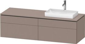 Duravit Waschtischunterbau L-CUBE 1620x482x550mm bas ma o ES