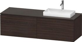 Duravit Waschtischunterbau L-CUBE 1620x482x550mm NB geb o ES