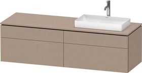 Duravit Waschtischunterbau L-CUBE 1620x482x550mm L ohne Einrichtungssystem