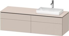 Duravit Waschtischunterbau L-CUBE 1620x482x550mm ta ma o ES