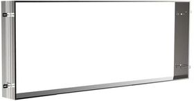 Emco Einbaurahmen PRIME 2 FACELIFT f UP-Lichtspiegelschrank 2m Aluminium EMCO
