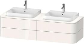 Duravit Konsolenunterschrank HAPPY D.2 P 408x1600x550mm f 2x Aufsatzbecken Happy
