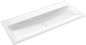 Emco Waschtisch EVO 1211x522mm, weiß mit 2 Hahnlöchern EMCO