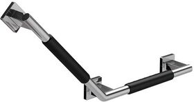 Emco Winkelgriff SYSTEM 2 re 135Grad mit Ummantelung chrom/schwarz EMCO