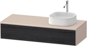 Duravit Waschtischunterbau Zencha 1300x281x550mm Ei sw / ta s-matt o ES