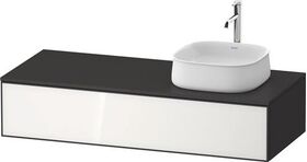 Duravit Waschtischunterbau Zencha 1300x281x550mm we / ta s-matt o ES