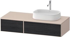 Duravit Waschtischunterbau Zencha 1300x281x550mm Ei sw / ta s-matt o ES
