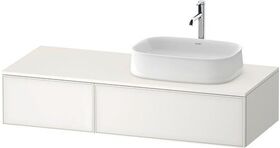 Duravit Waschtischunterbau Zencha 1300x281x550mm we / we s-matt o ES