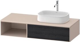 Duravit Waschtischunterbau Zencha 1300x281x550mm Ei sw / ta s-matt o ES
