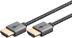 Slim High-Speed-HDMI™-Kabel mit Ethernet, 5m- VPE: 1