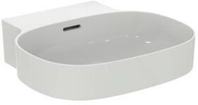 IDS Waschtisch LINDA-X m ÜL o HL 500x480mm weiß mit Ideal Plus IDEAL STANDARD