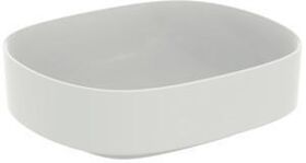 IDS Aufsatzwaschtisch LINDA-X o ÜL o HL 450x380mm seidenweiß IDEAL STANDARD