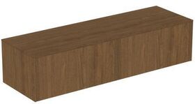 IDS Waschtischplatte CONCA o Ausschnitt 1587x505mm Walnuss dunkel IDEAL STANDARD
