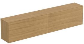 IDS Waschtischplatte CONCA o Auss 2387x373mm a Nr2019 Eiche hell IDEAL STANDARD