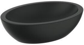 IDS Schale O STRADA 600x420x160mm, oval schwarz IDEAL STANDARD